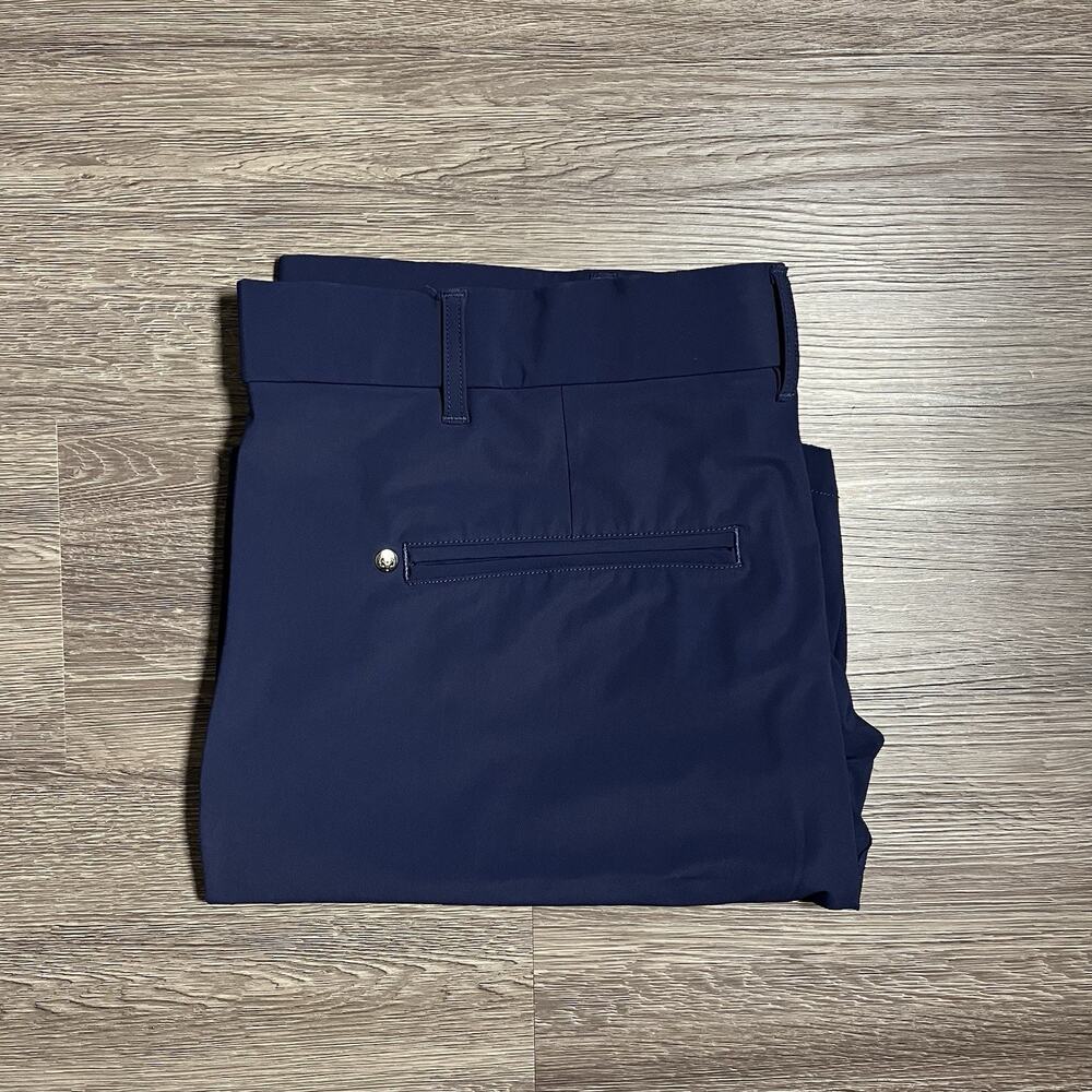 Greyson Montauk Performance Shorts Men's 34 Maltese Blue 8" Stretch Golf EUC - Picture 10 of 10
